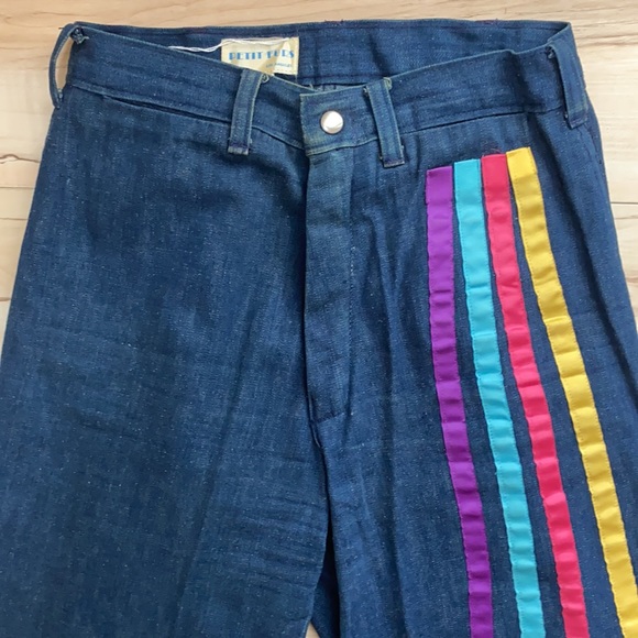 Vintage Flares Petit Fors LA Jeans size XS - Picture 5 of 13